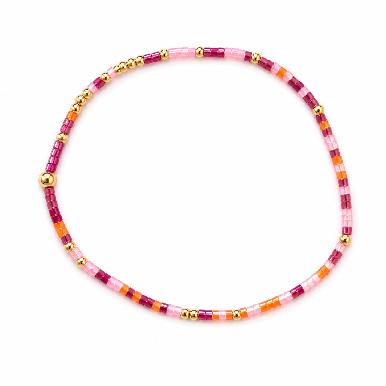 The Noble Dainty Bracelet -Pink Sunset