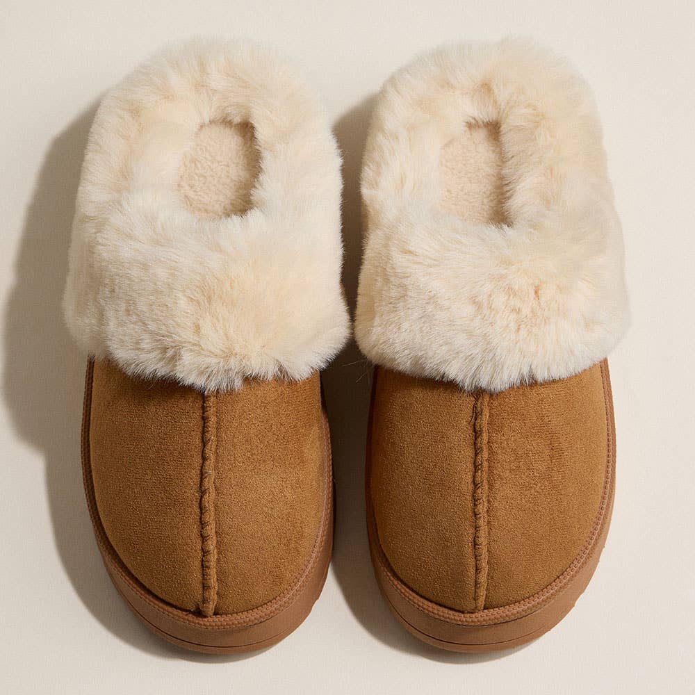 Platform Sherpa Slippers