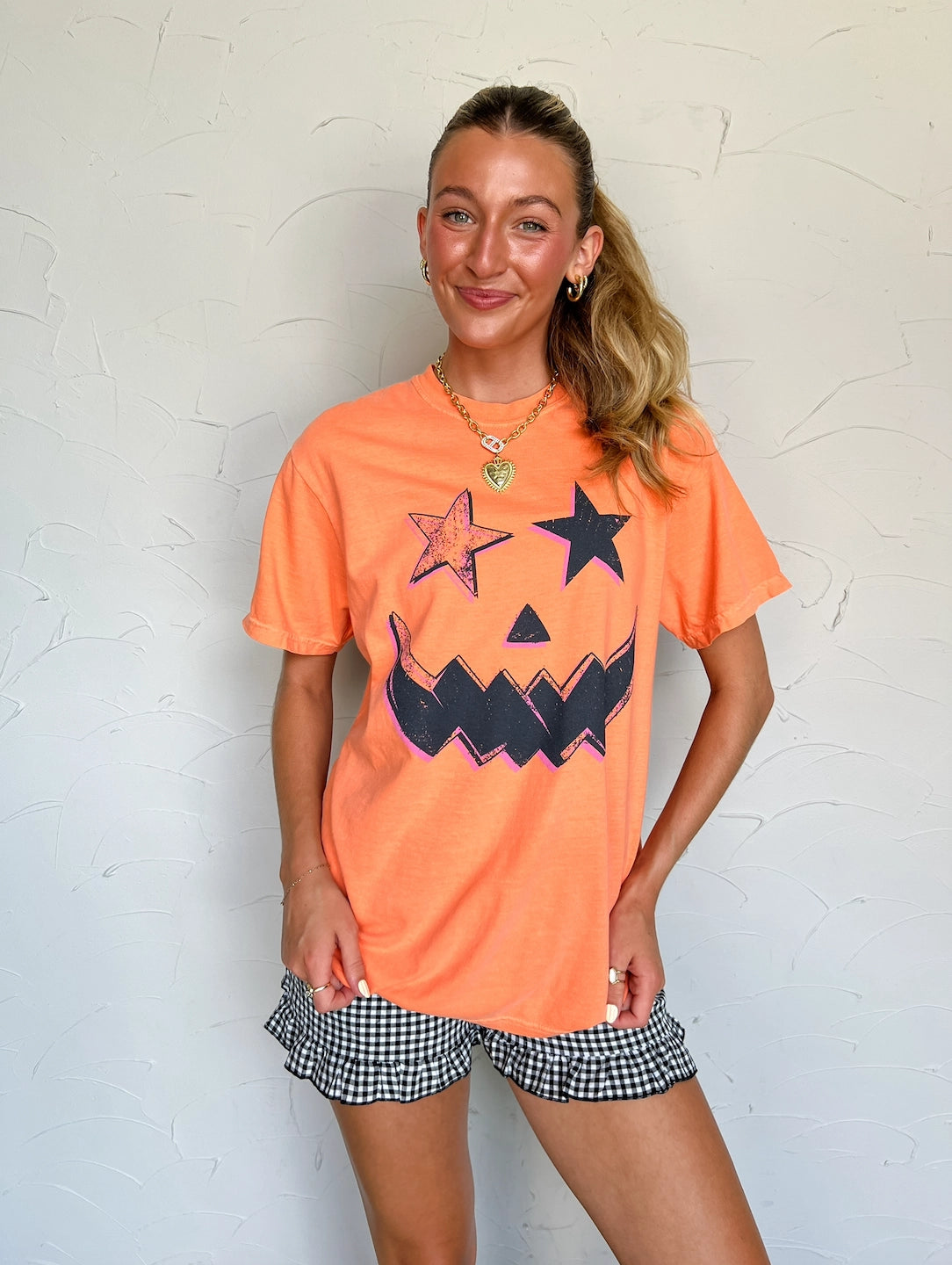 Pre-Order Star Eyes Pumpkin Graphic Tee