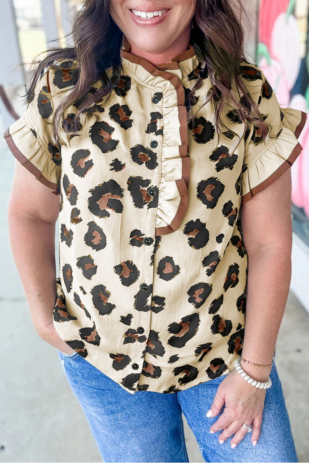 Pre-order Wildly Chic Leopard Top - Curvy