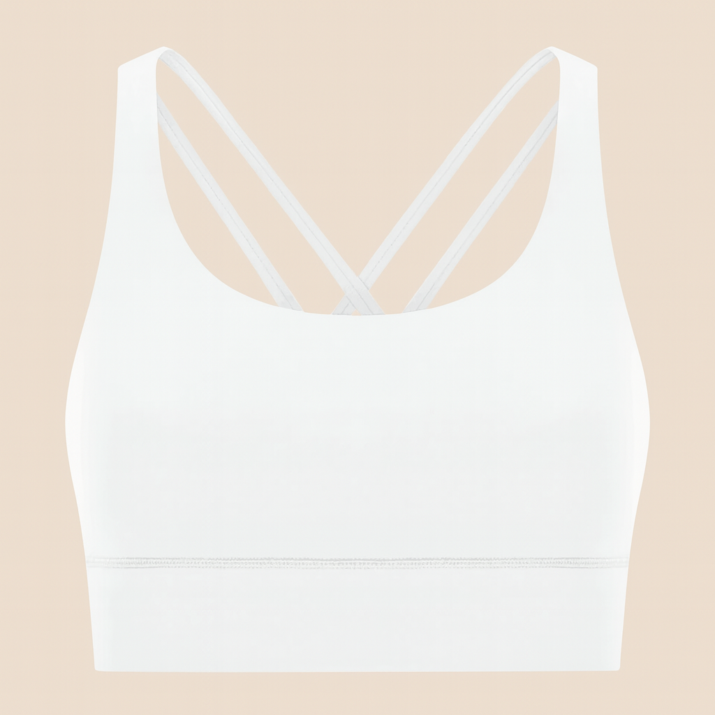 Noble Co. Worthy Sports Bra - White
