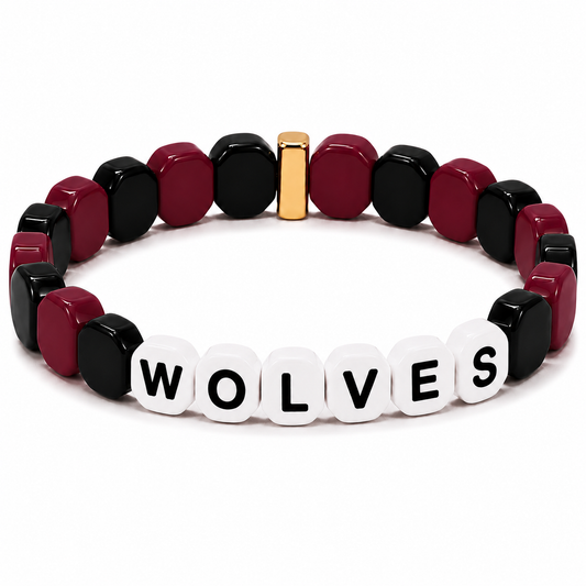 Preorder Noble Co. Gameday Bracelet - WOLVES