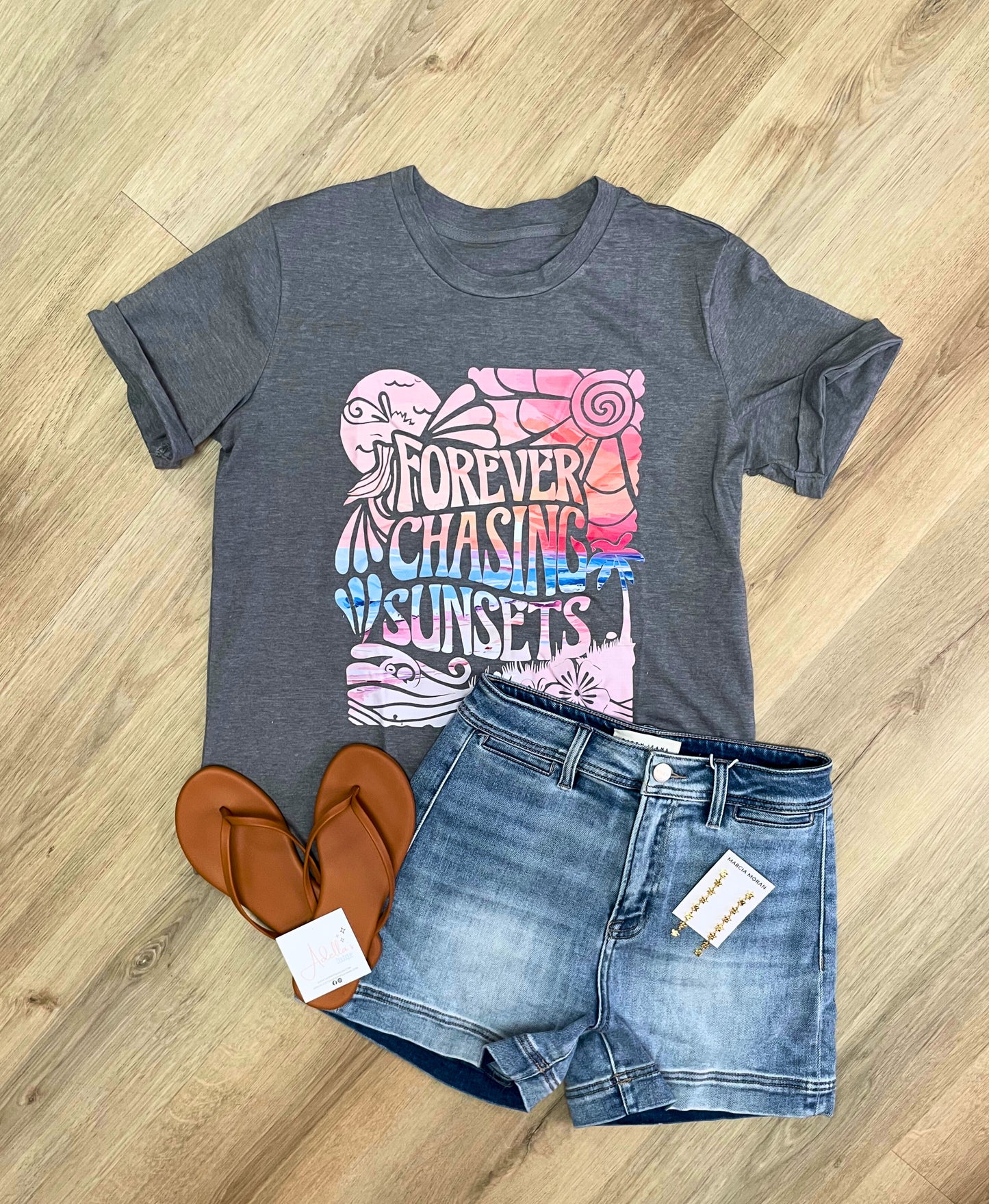 Forever Chasing Sunsets Tee