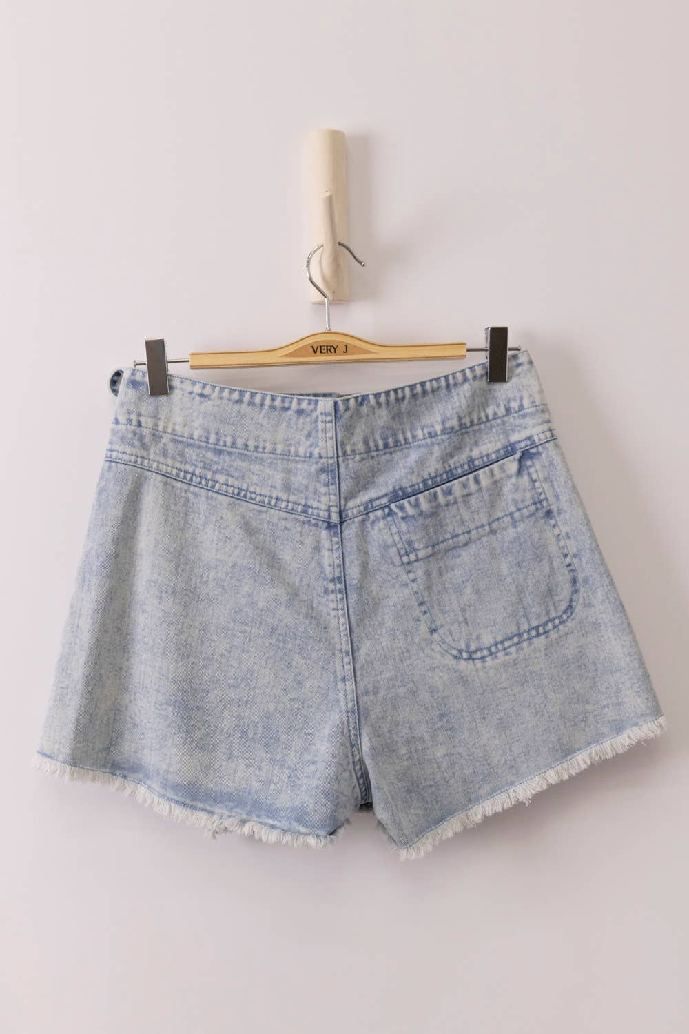 Light Wash Denim Skort