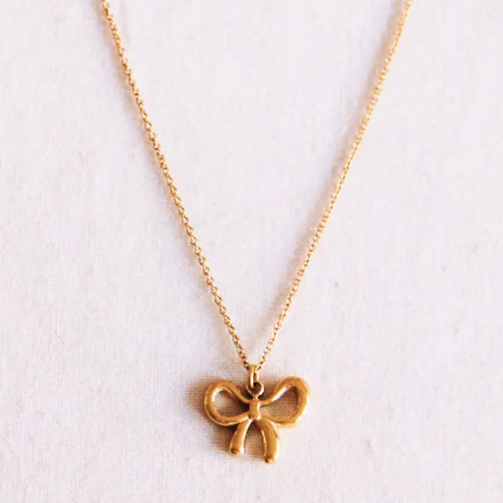 Bow Necklace