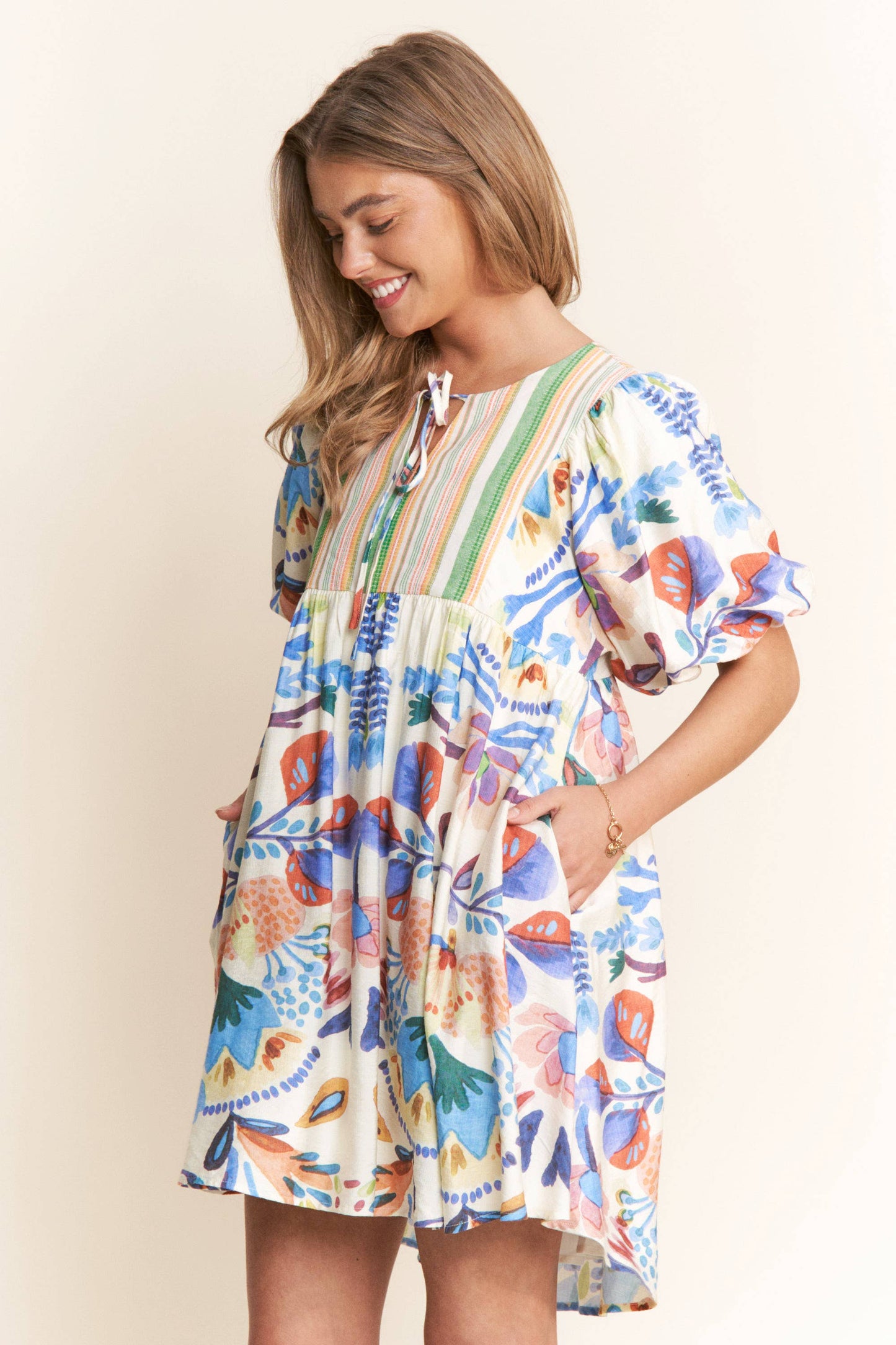 Fiesta Flora Dress