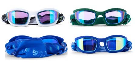 Soft Line Fabric Strap Swim Goggle