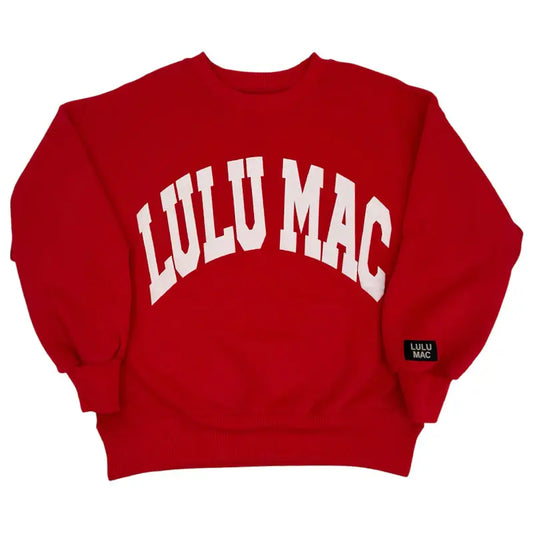 Pre-order Lulu Mac Sweatshirt - Red