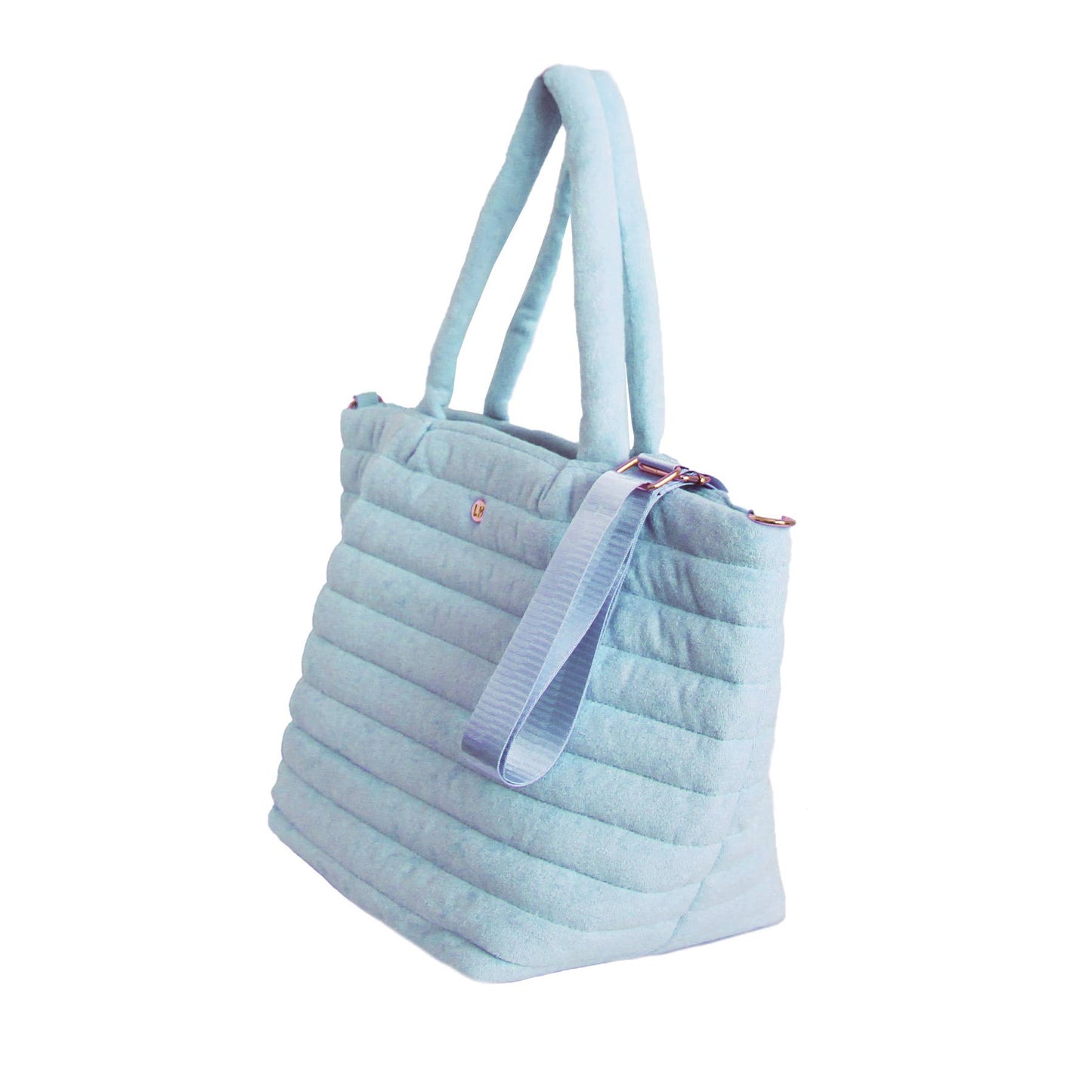 Sky Blue Terry Tote Beach Pool Spa