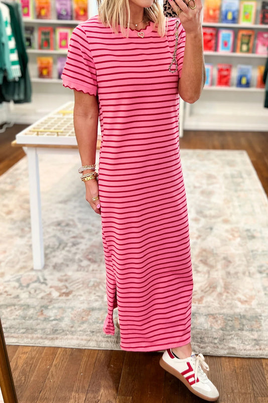 Pre-order Sweet Scallops Maxi Dress