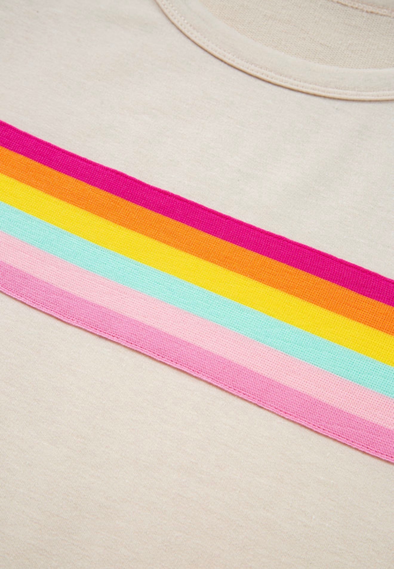 Taupe Stripe Set