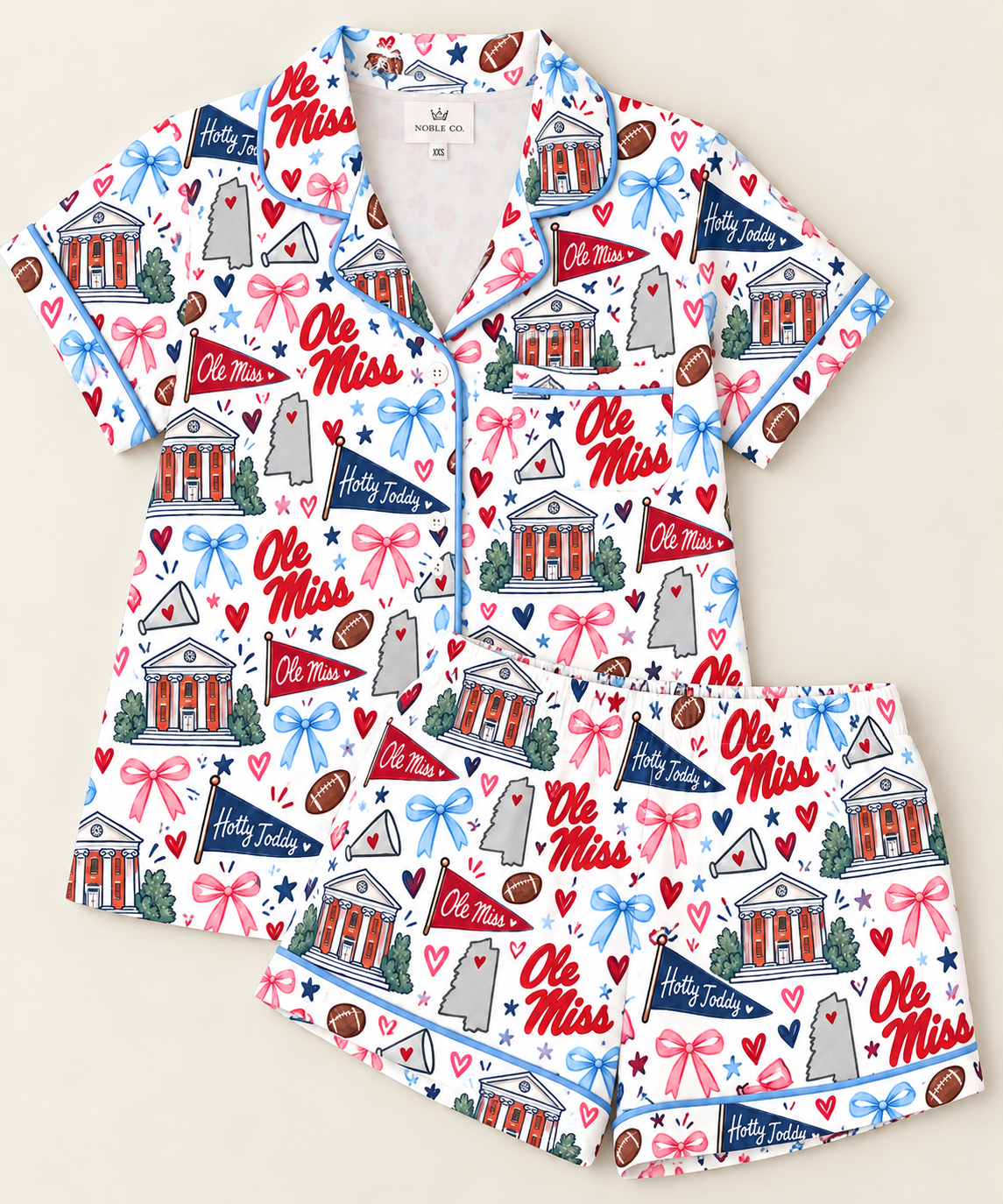 Preorder Ole Miss PJ set (eta 6-8 weeks)