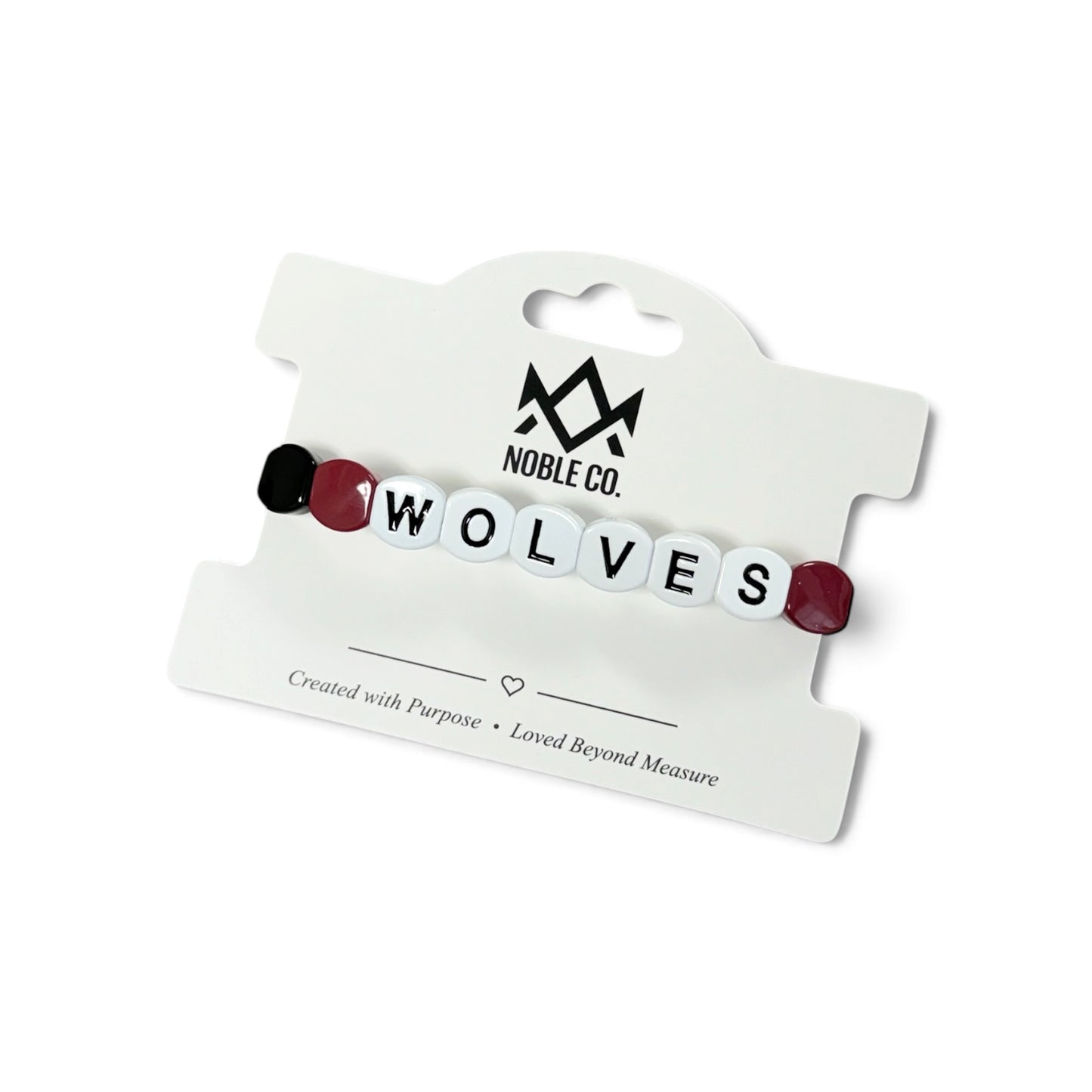 Noble Co. Gameday Bracelet - WOLVES
