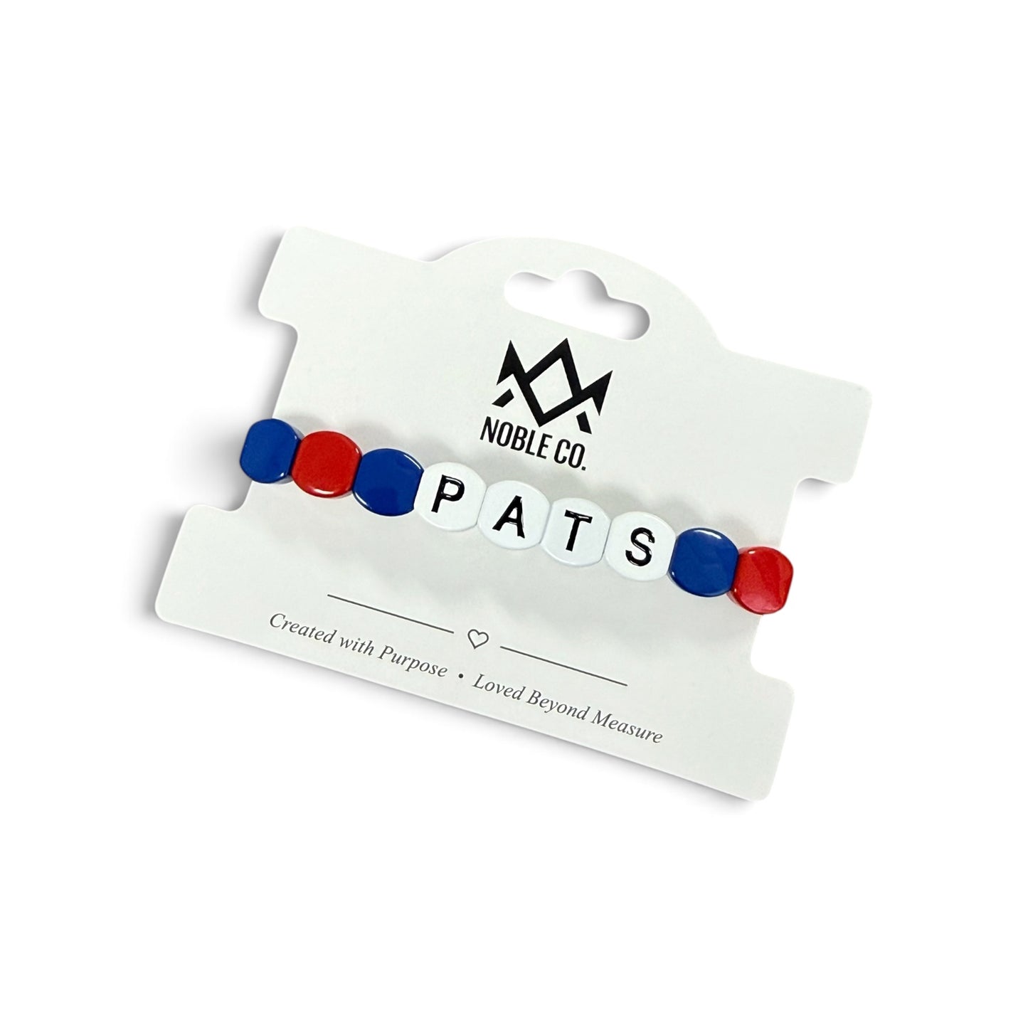 Noble Co. Gameday Bracelet - PATS