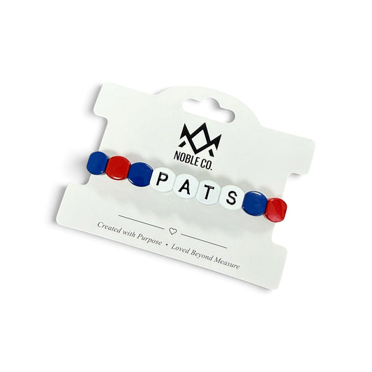 Noble Co. Gameday Bracelet - PATS