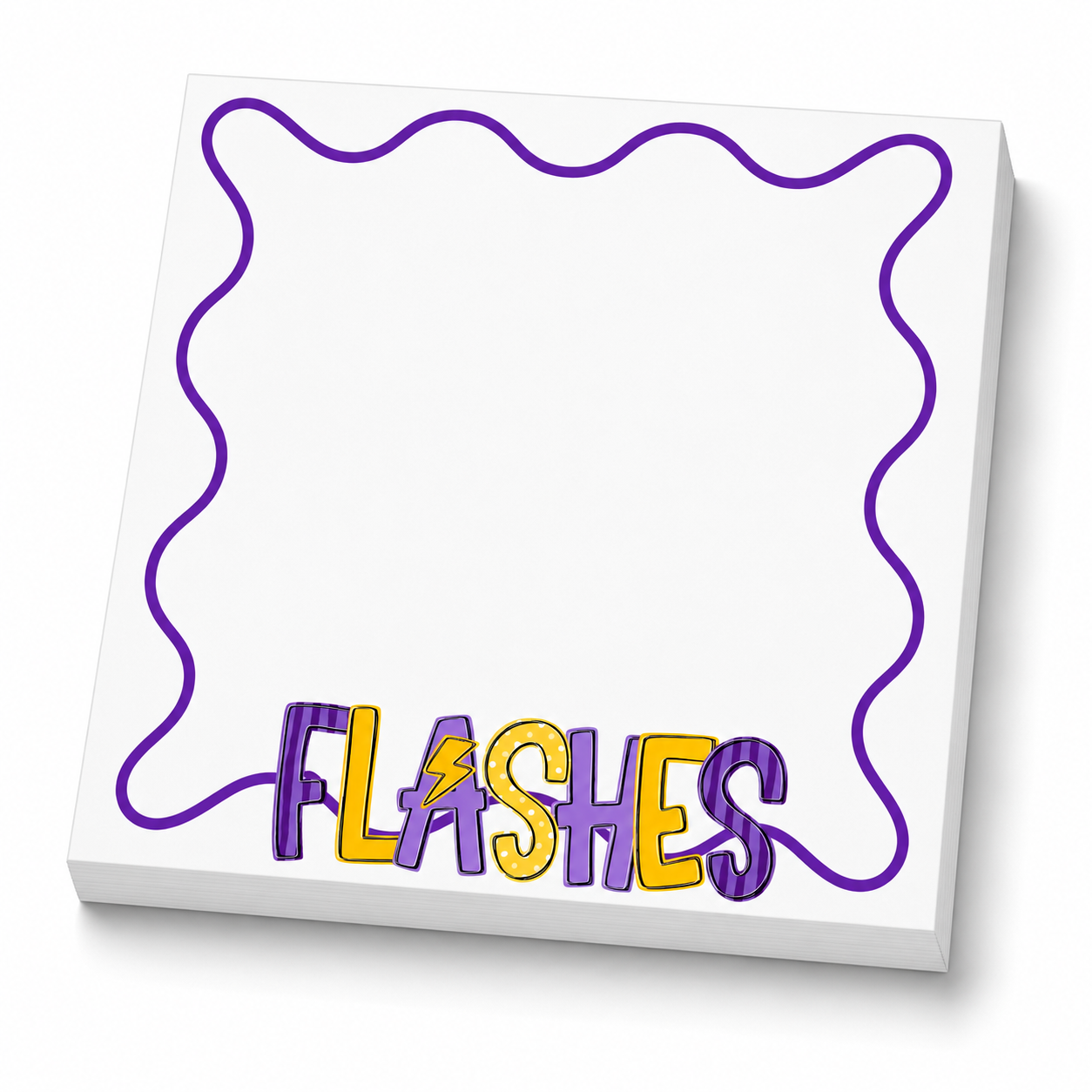 Pre-order School Spirit Notepads - FLASHES