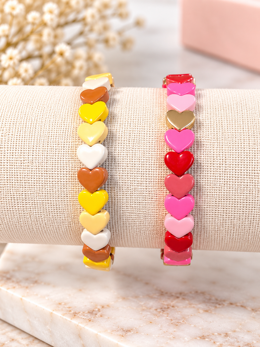Noble Co. Mini Heart Bracelet