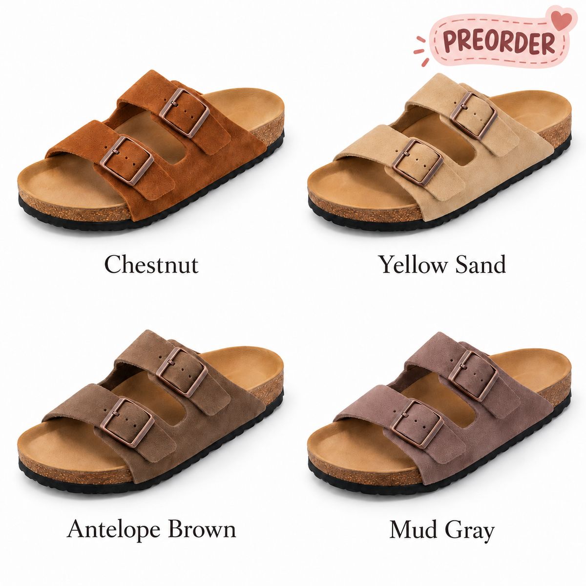 Preorder B Two Strap Sandals (eta around 3 weeks)