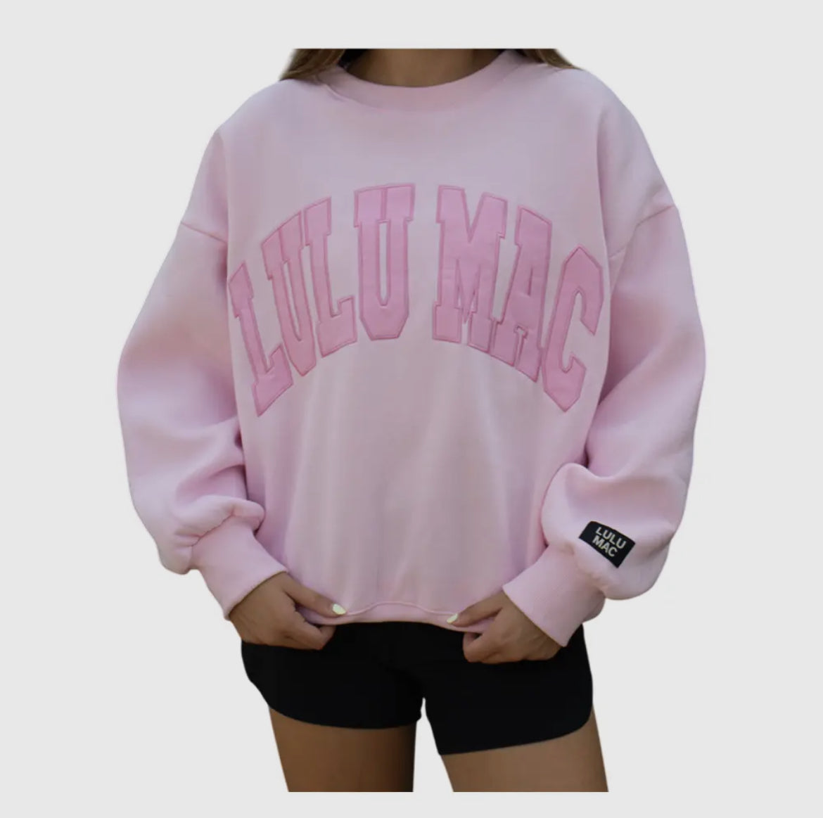 Pre-order Lulu Mac Sweatshirt - Light Pink