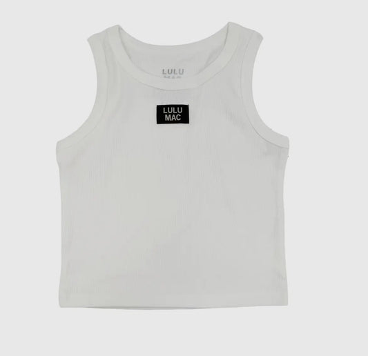 Pre-order Lulu Mac Tank - White