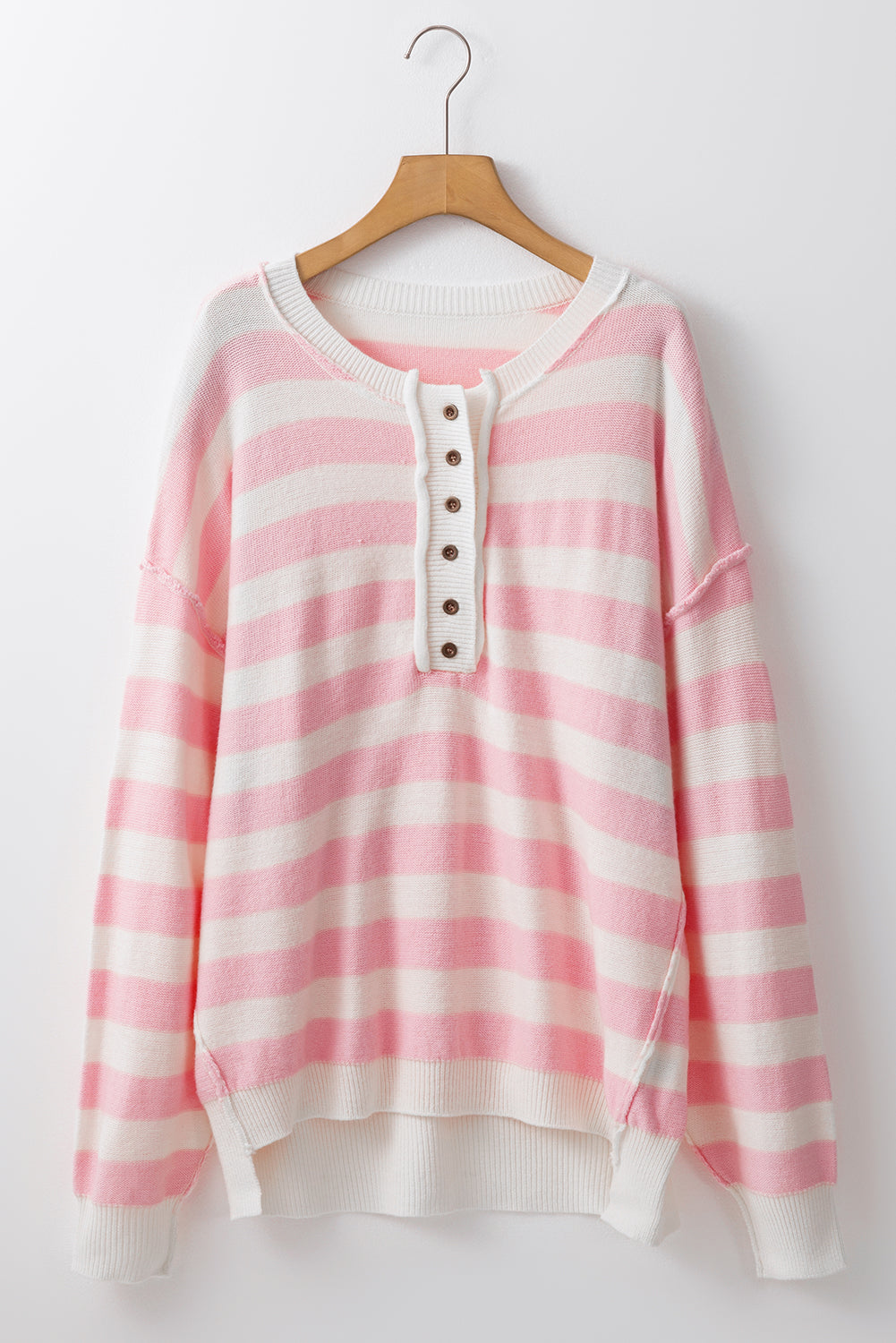 Pink Stripe Sweater