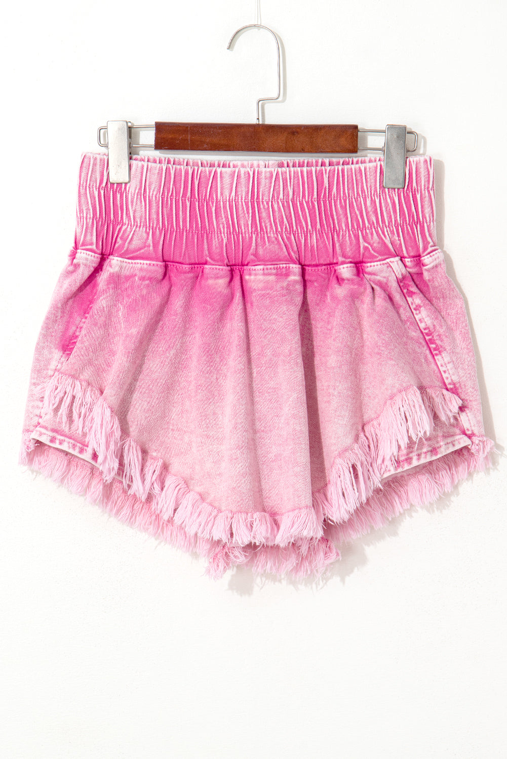 Bubblegum Pink Denim Skort