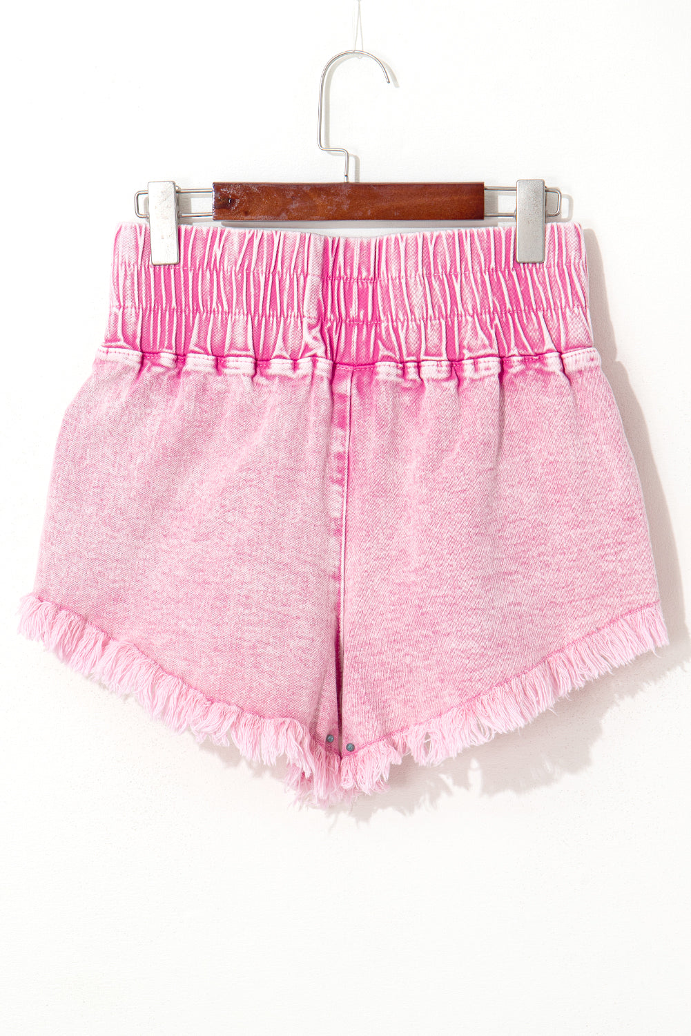 Bubblegum Pink Denim Skort