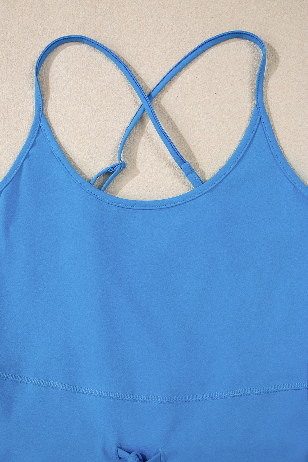 Running Errands Blue Sporty Romper