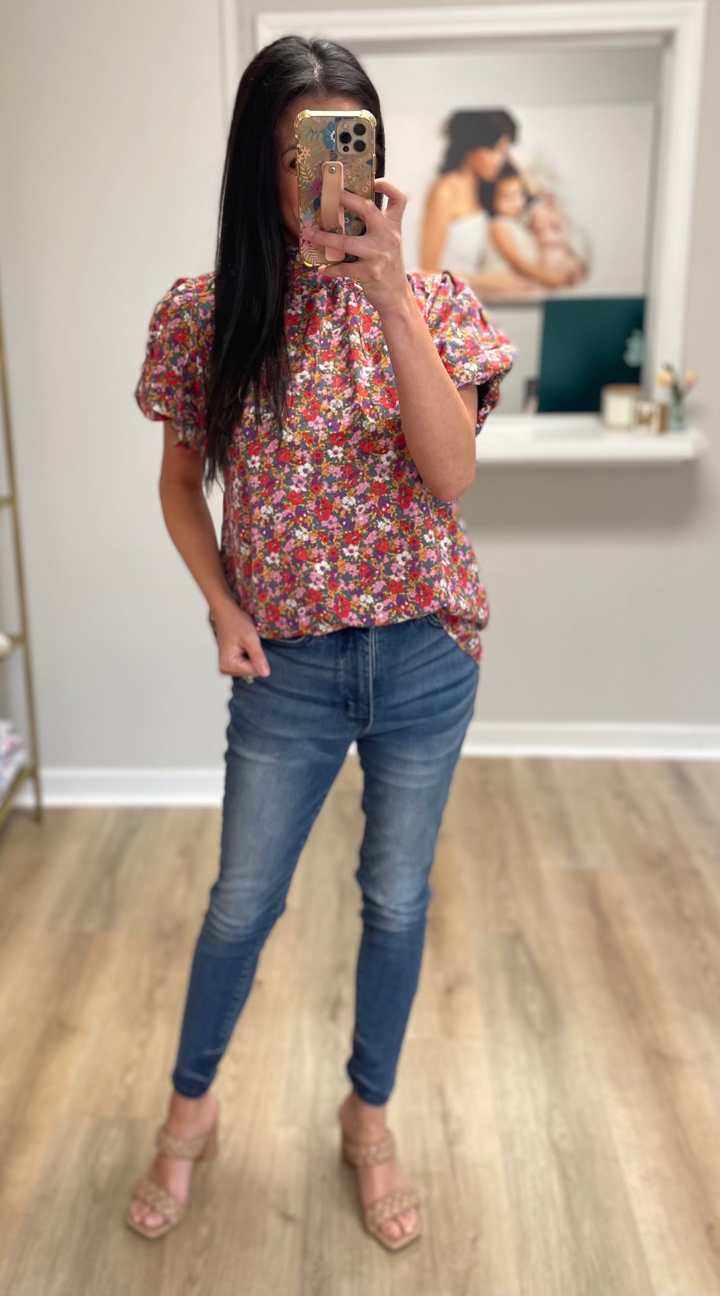 Floral Print Top