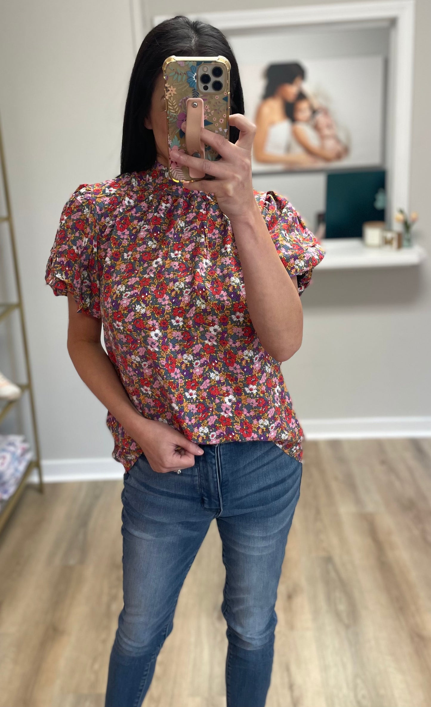 Floral Print Top