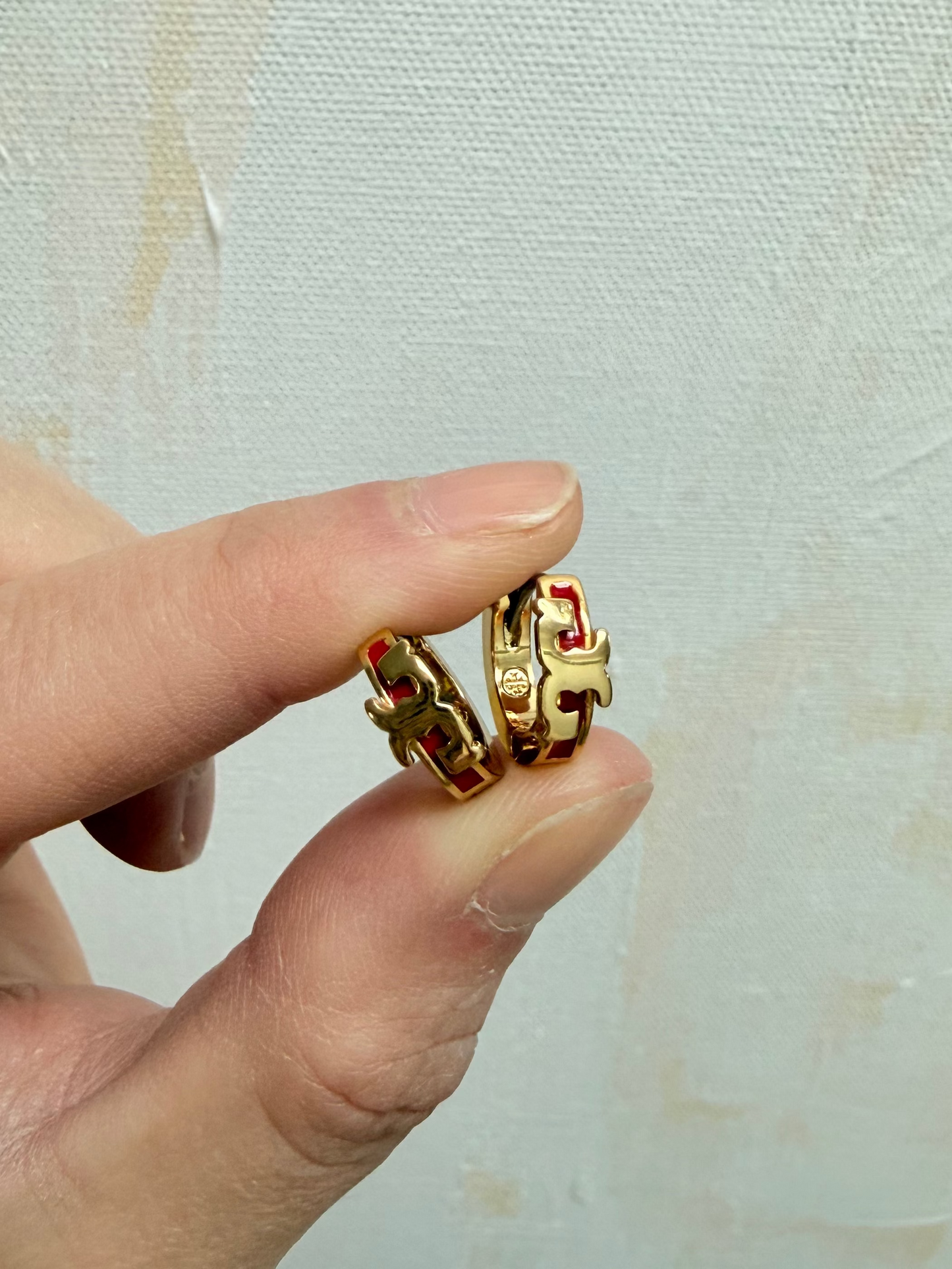 TB Micro Huggie Earrings (4 Colors)