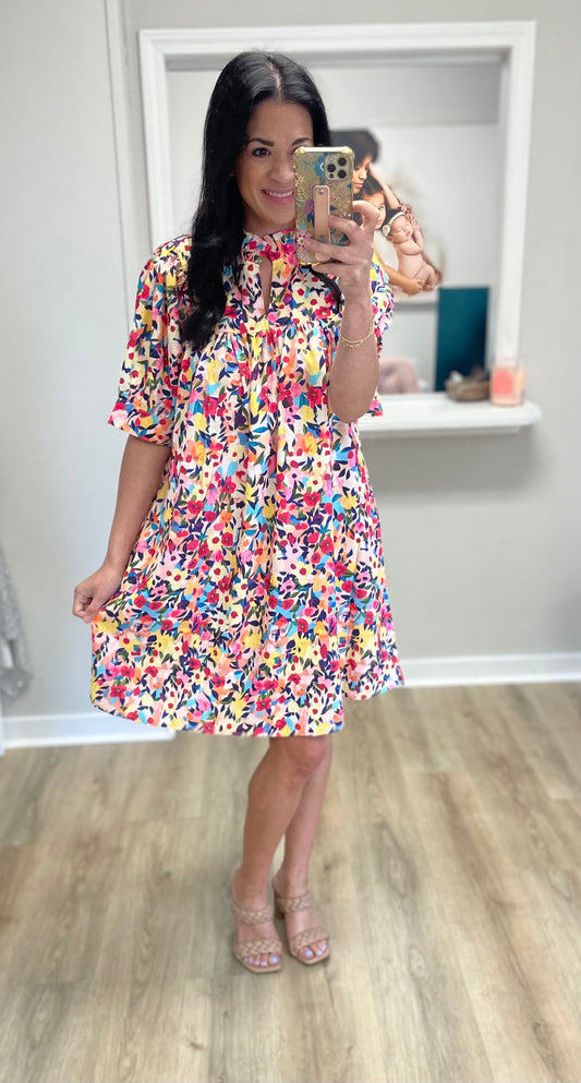 April Showers Mini Dress