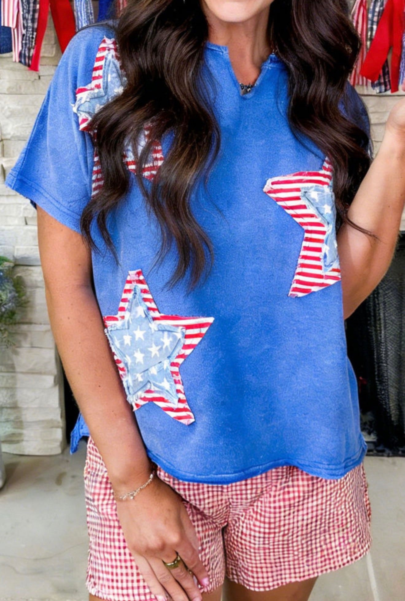 Pre-order USA Star Patch Tee (eta 12-14 days)
