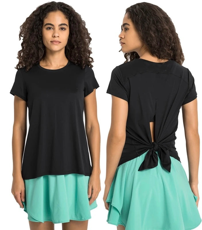 Noble Co. Black Tie Top