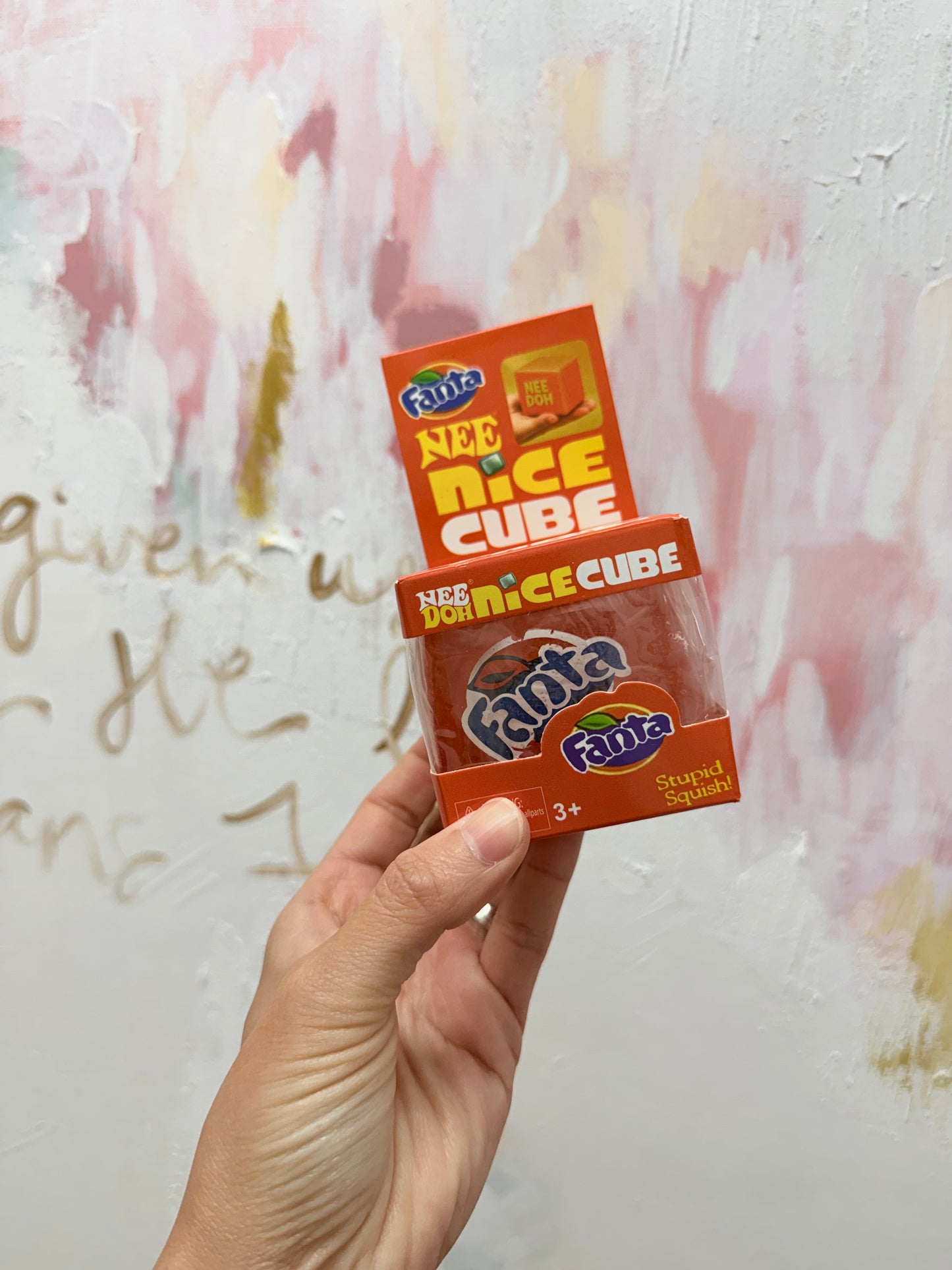 Soda Cube Squishy - Fanta