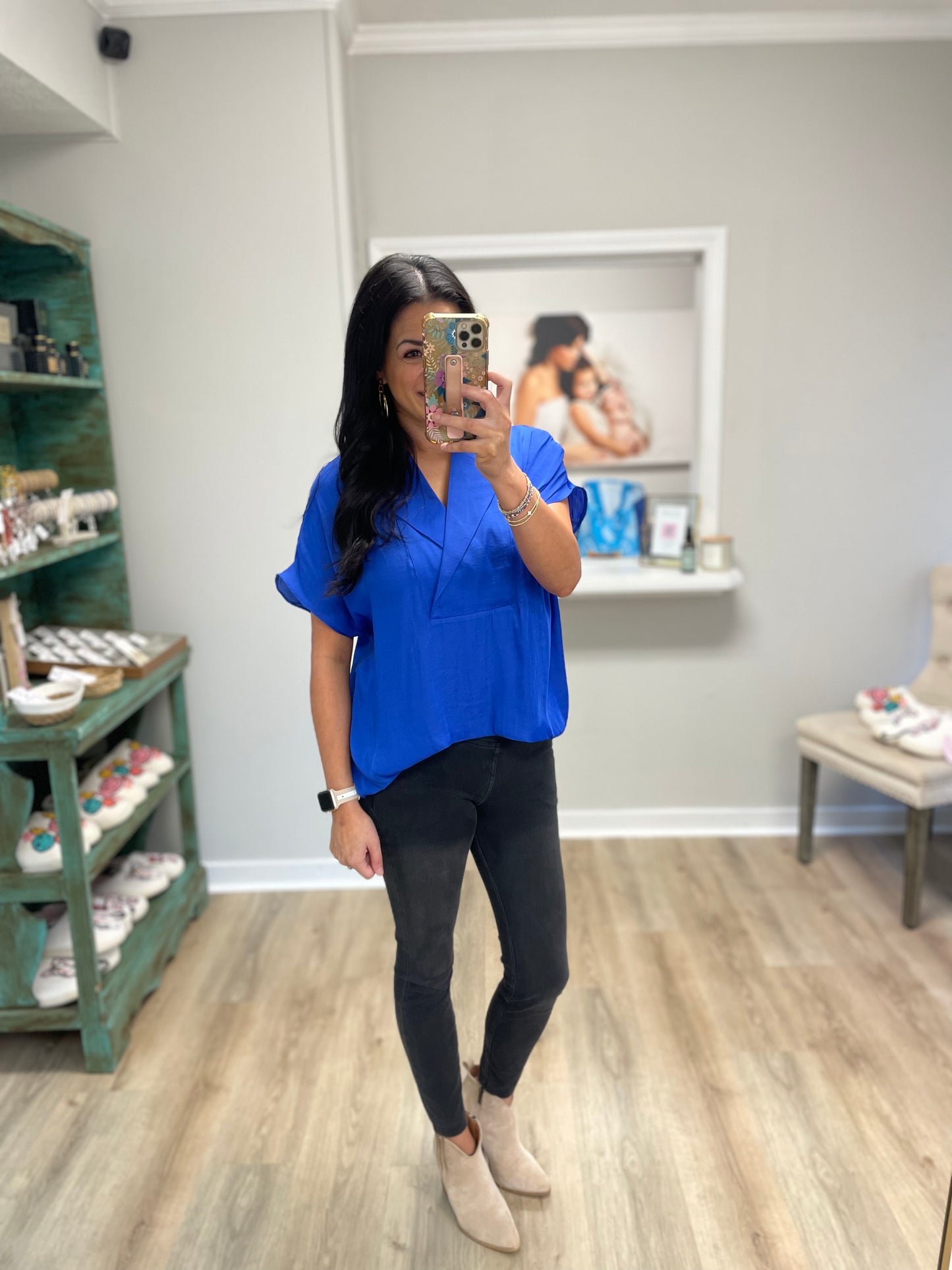 Royal Flow Blue Top