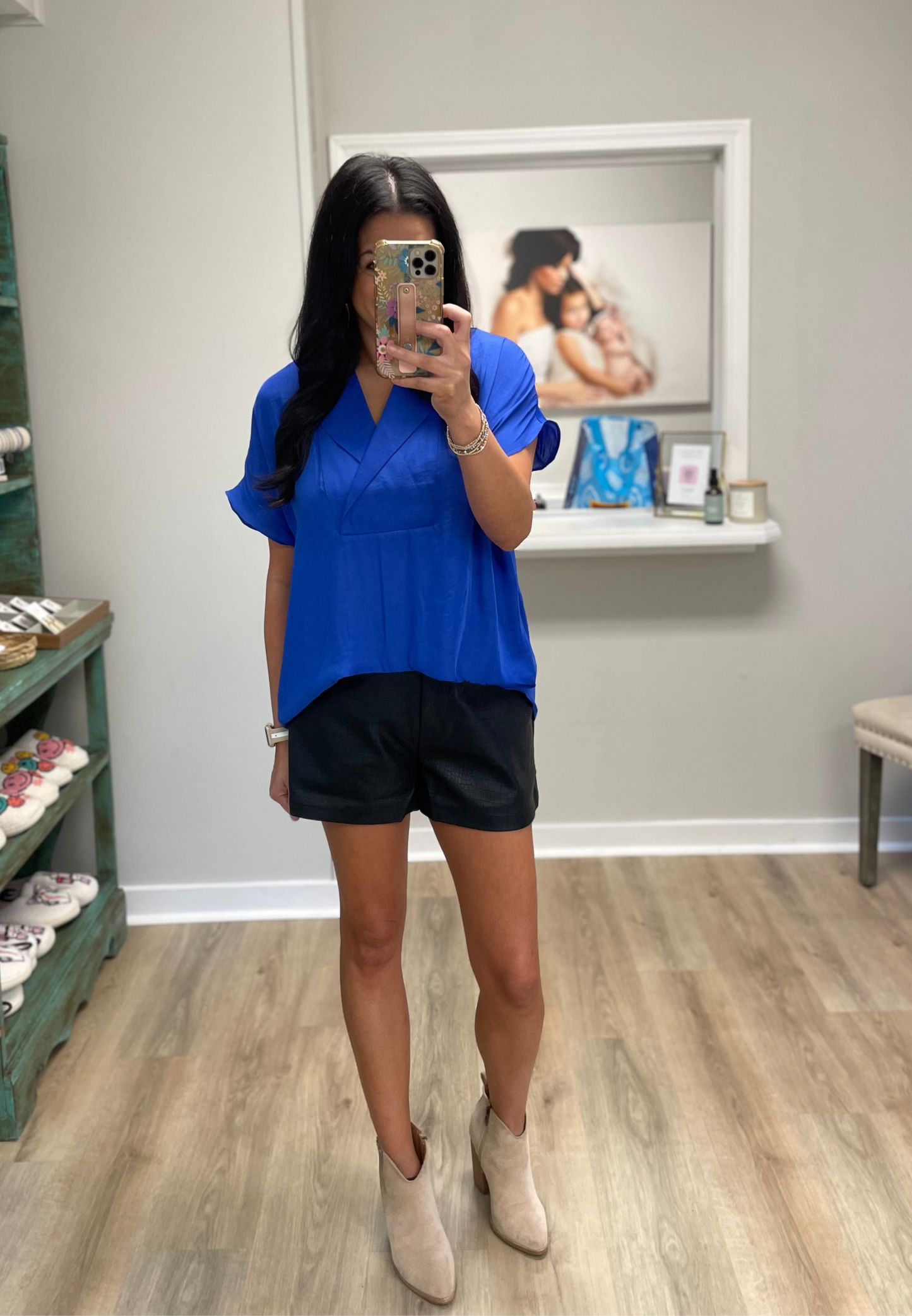 Royal Flow Blue Top