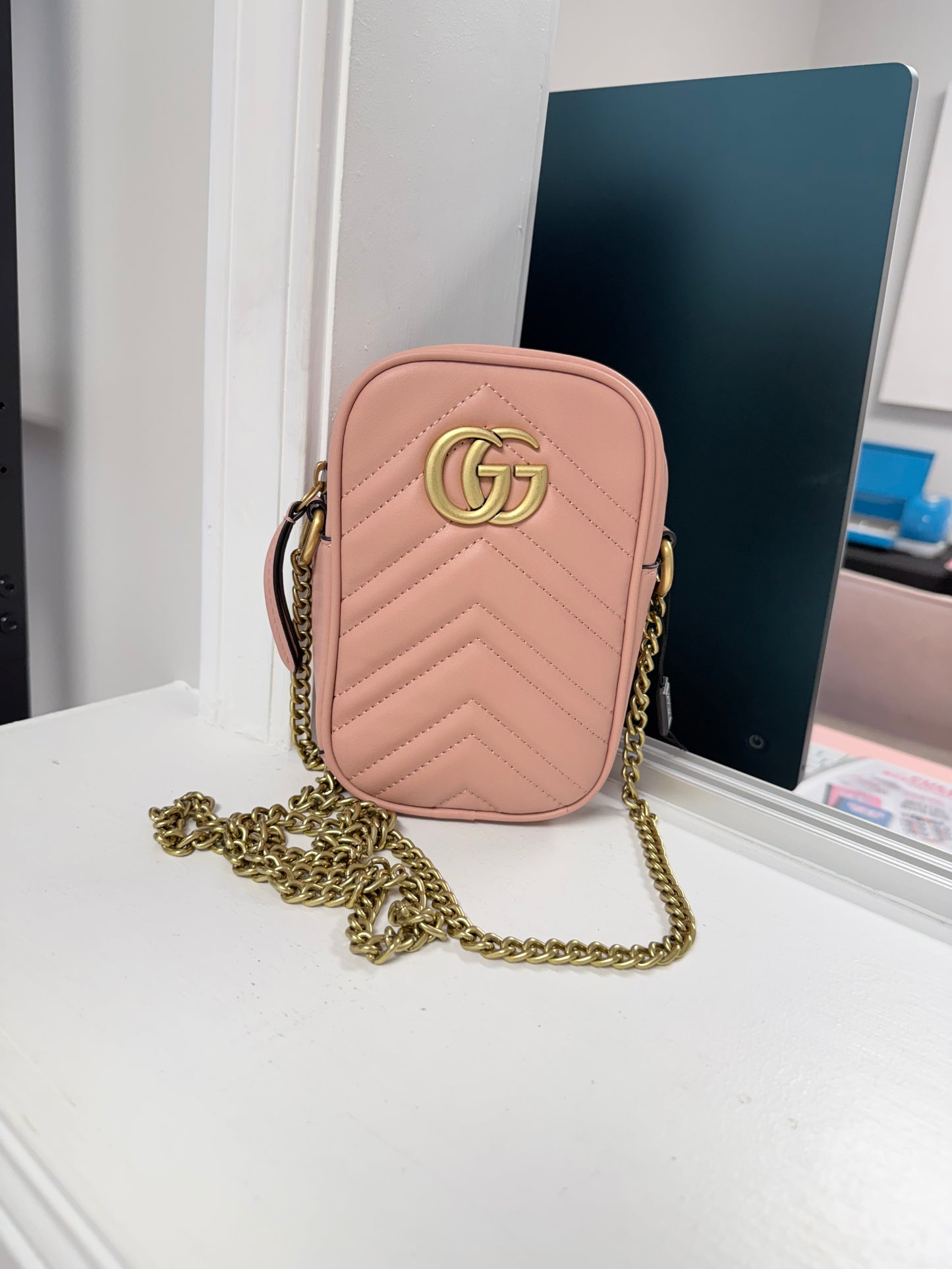Mini Crossbody - Dusty Pink Taupe
