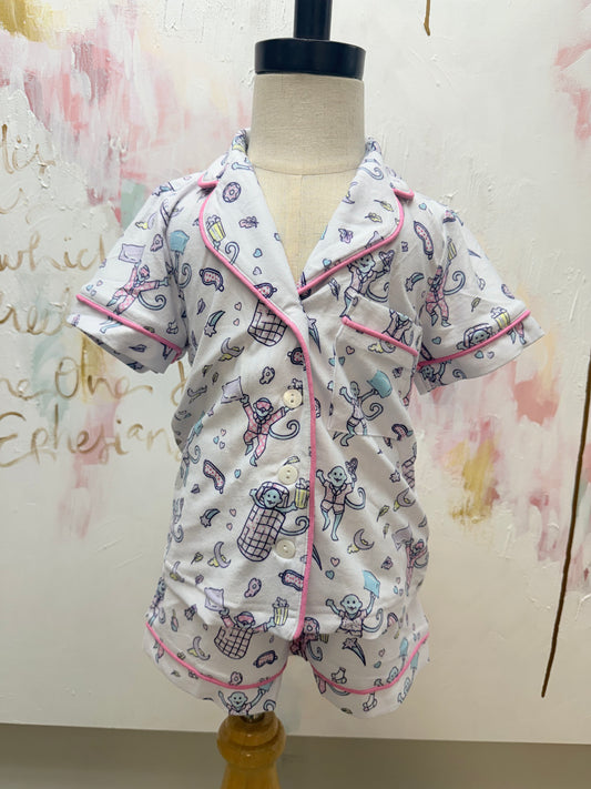 Let's Slumber Pajama Short Set (Girls and Women's)