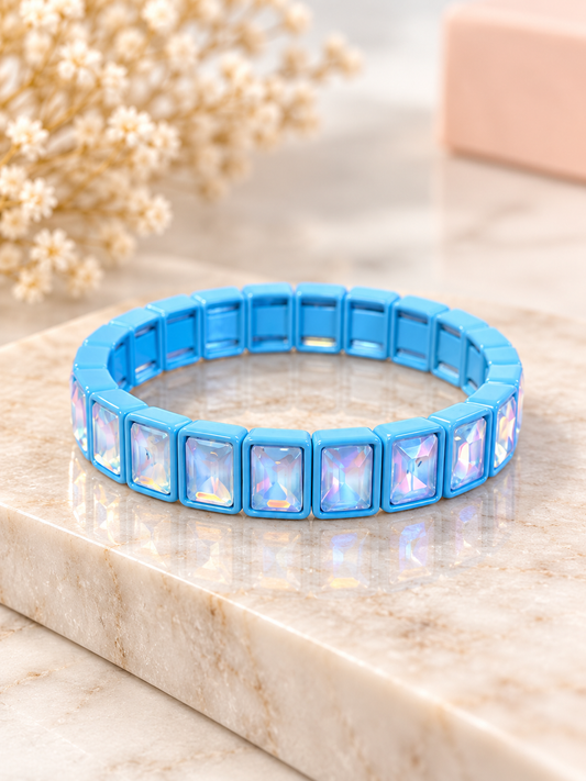 Noble Co. Ella Jewel Bracelet - Light Blue