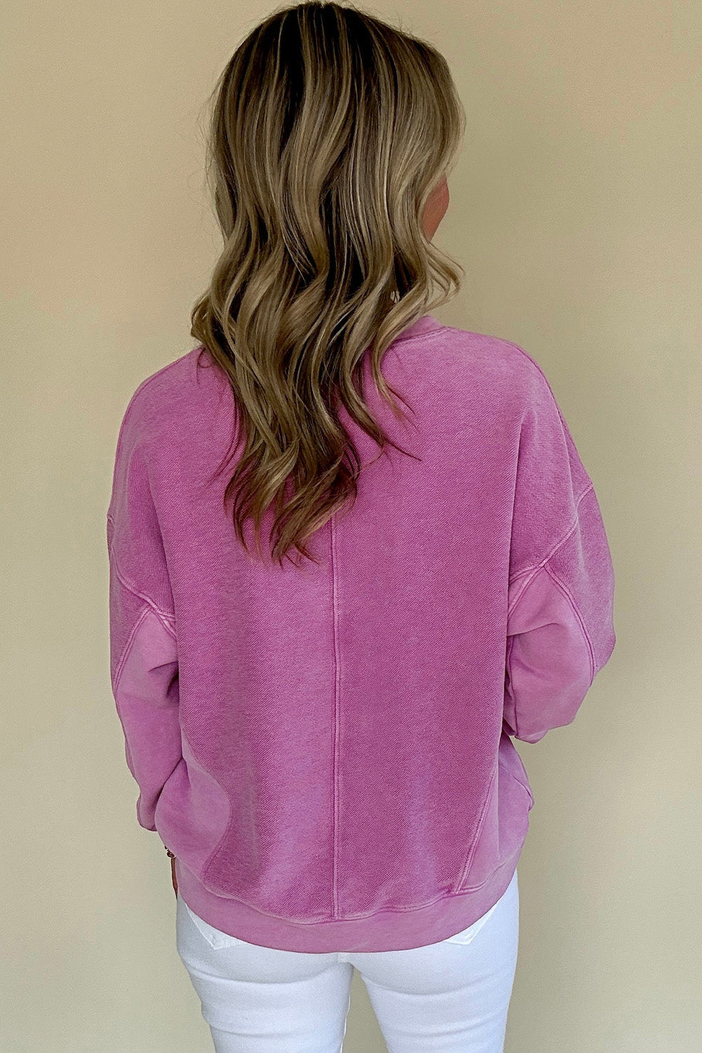 Bright Pink Sweatshirt