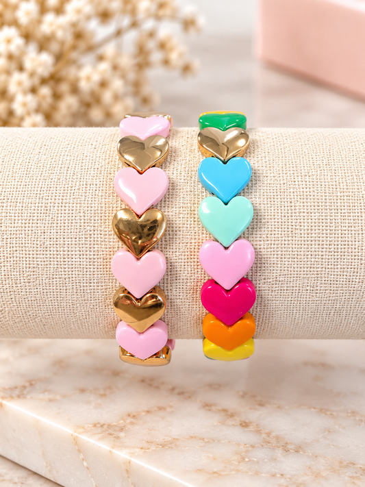 Noble Co. Heart Bracelet