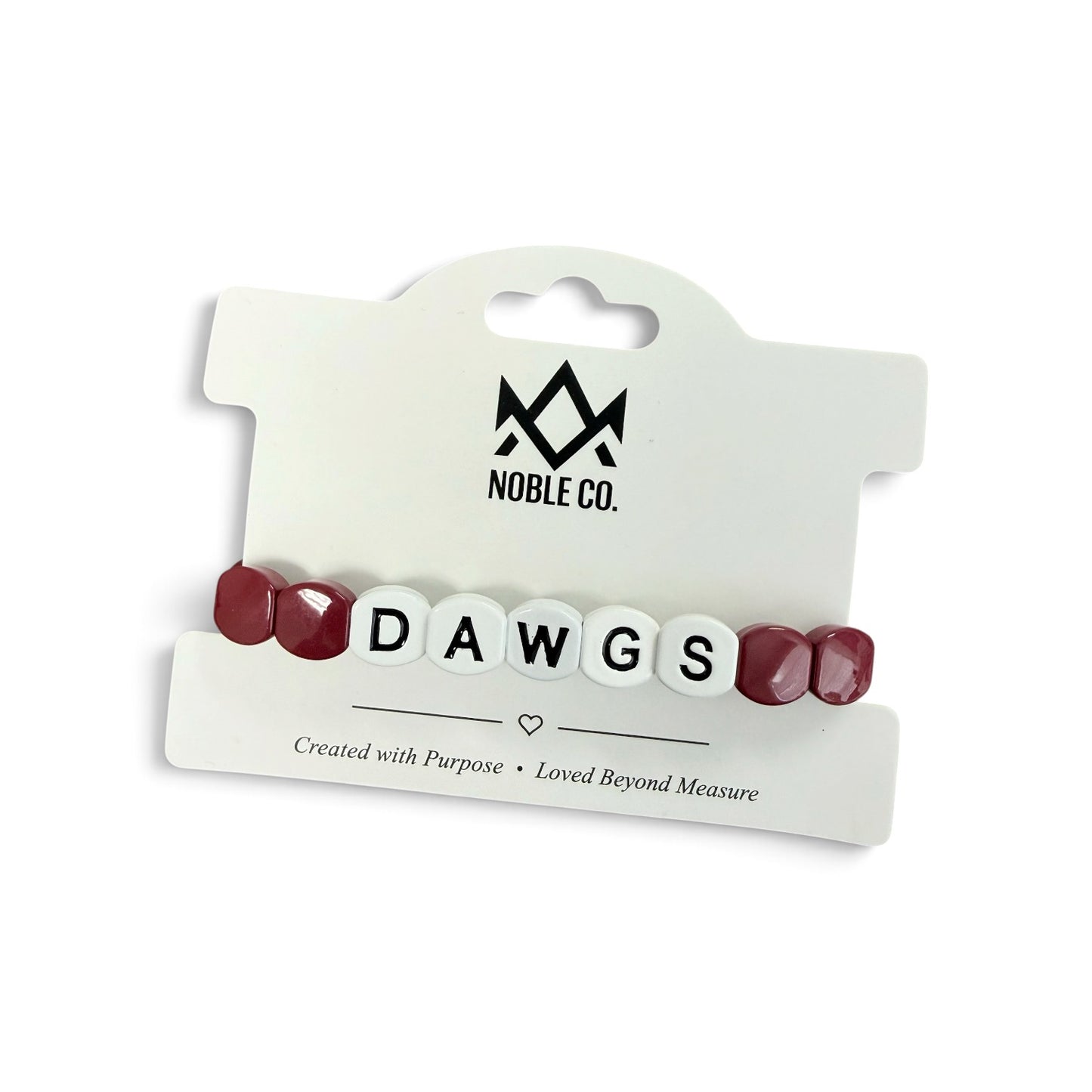 Noble Co. Gameday Bracelet - DAWGS