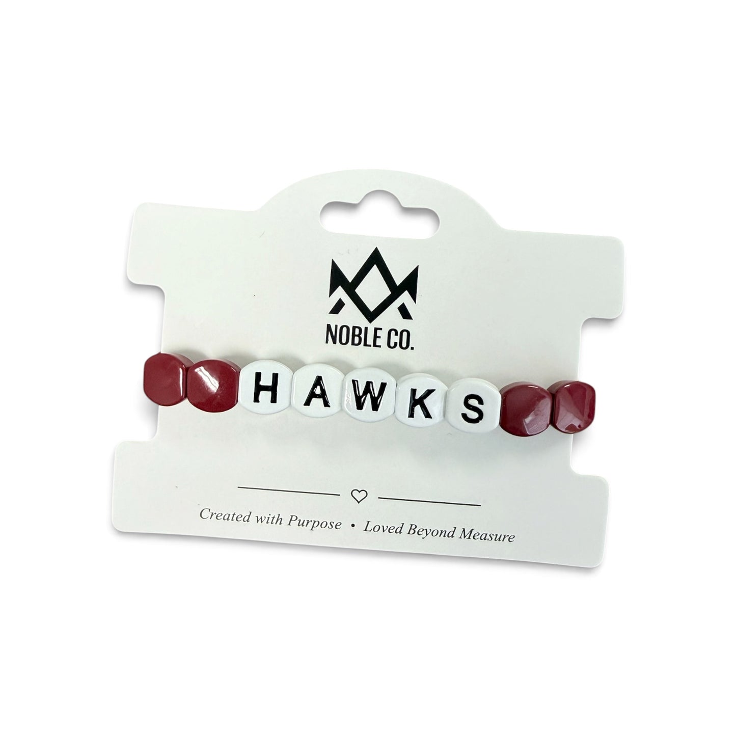 Noble Co. Gameday Bracelet - HAWKS