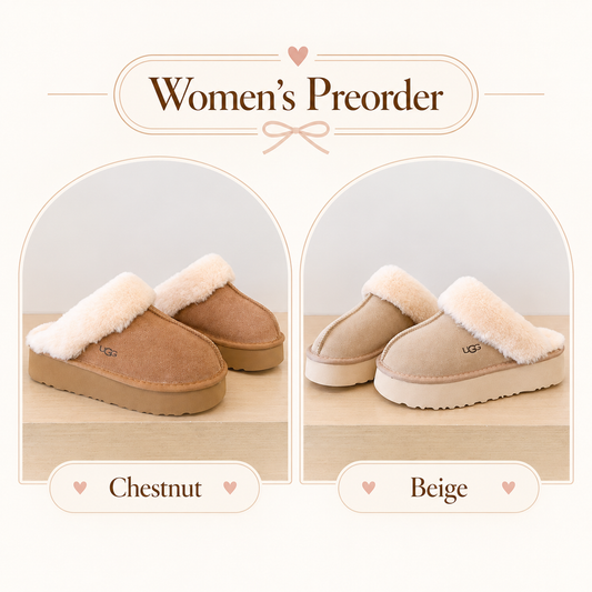 Preorder Women's Classic Slippers (eta 4weeks)