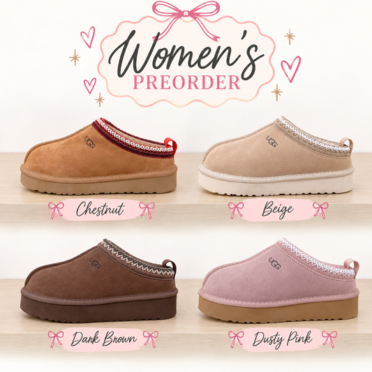 Preorder Women's Tazz Slippers (eta 4weeks)