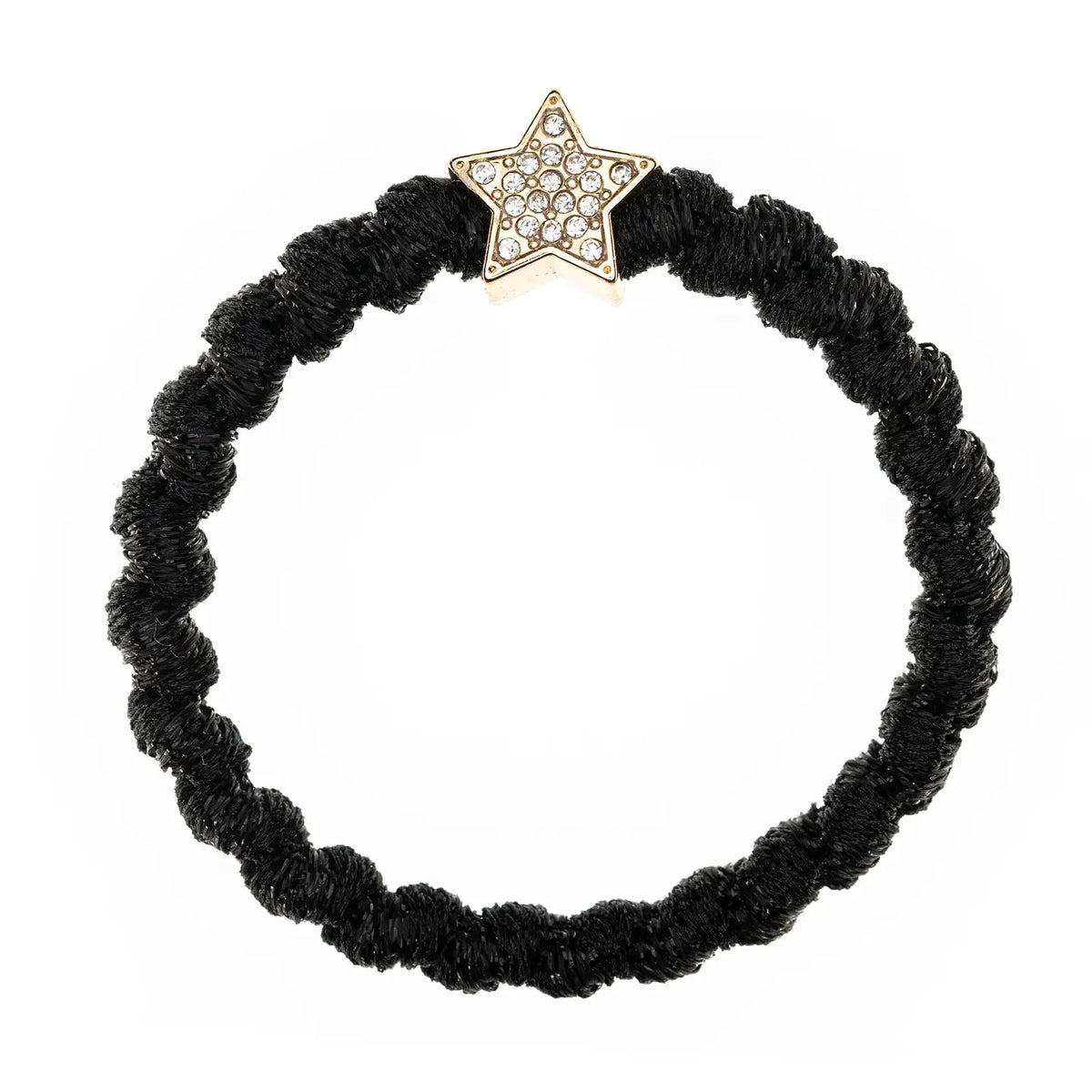 Bracelet Hair Ties - Black 3 Pack