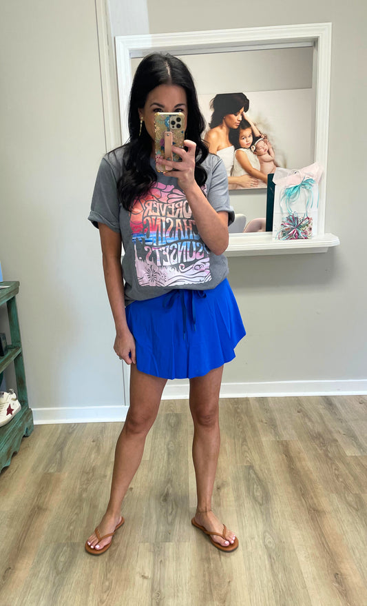 Blue Crush Skort