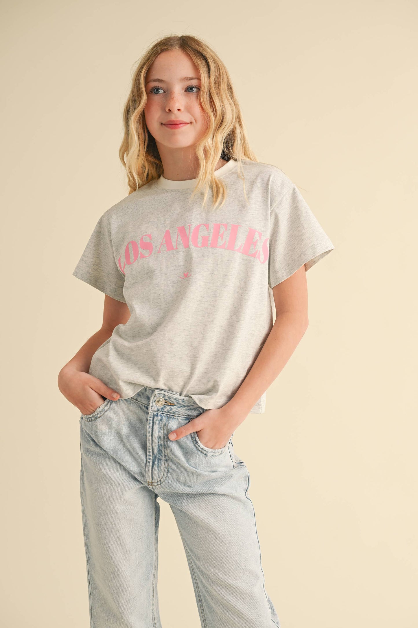 Girls: Los Angeles Grow In Style Tee