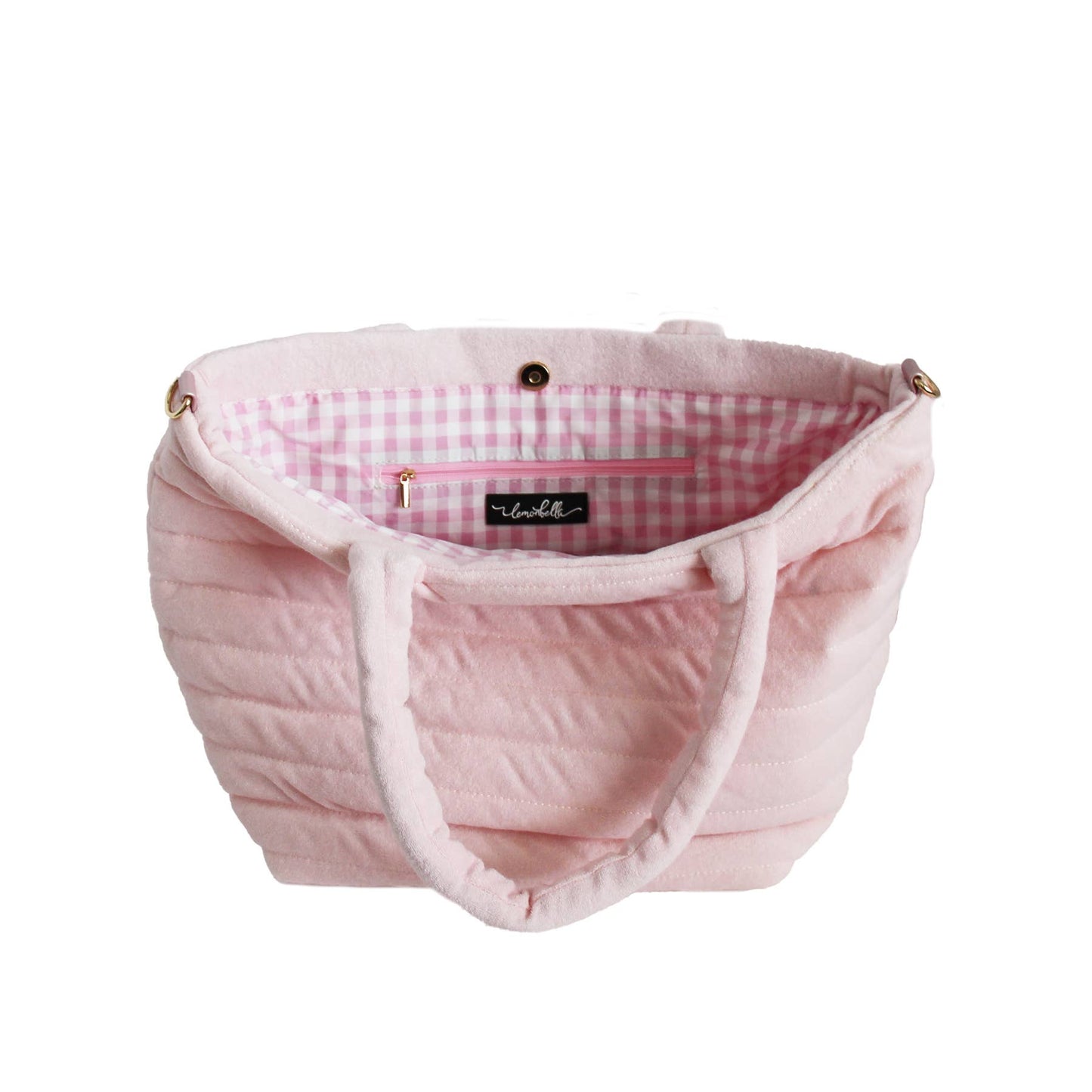 Pink Terry Tote Beach Pool Spa Bag